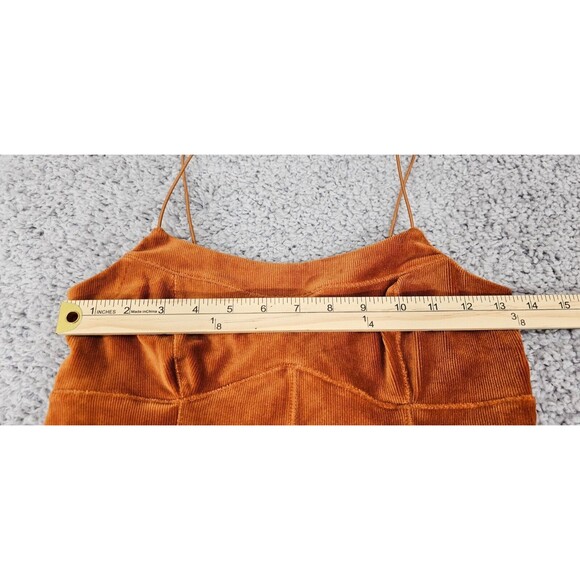 Fit & Flare Dress Womens Babydoll Festival Fairy Grunge Skater Y2K Orange Size S - Picture 11 of 12